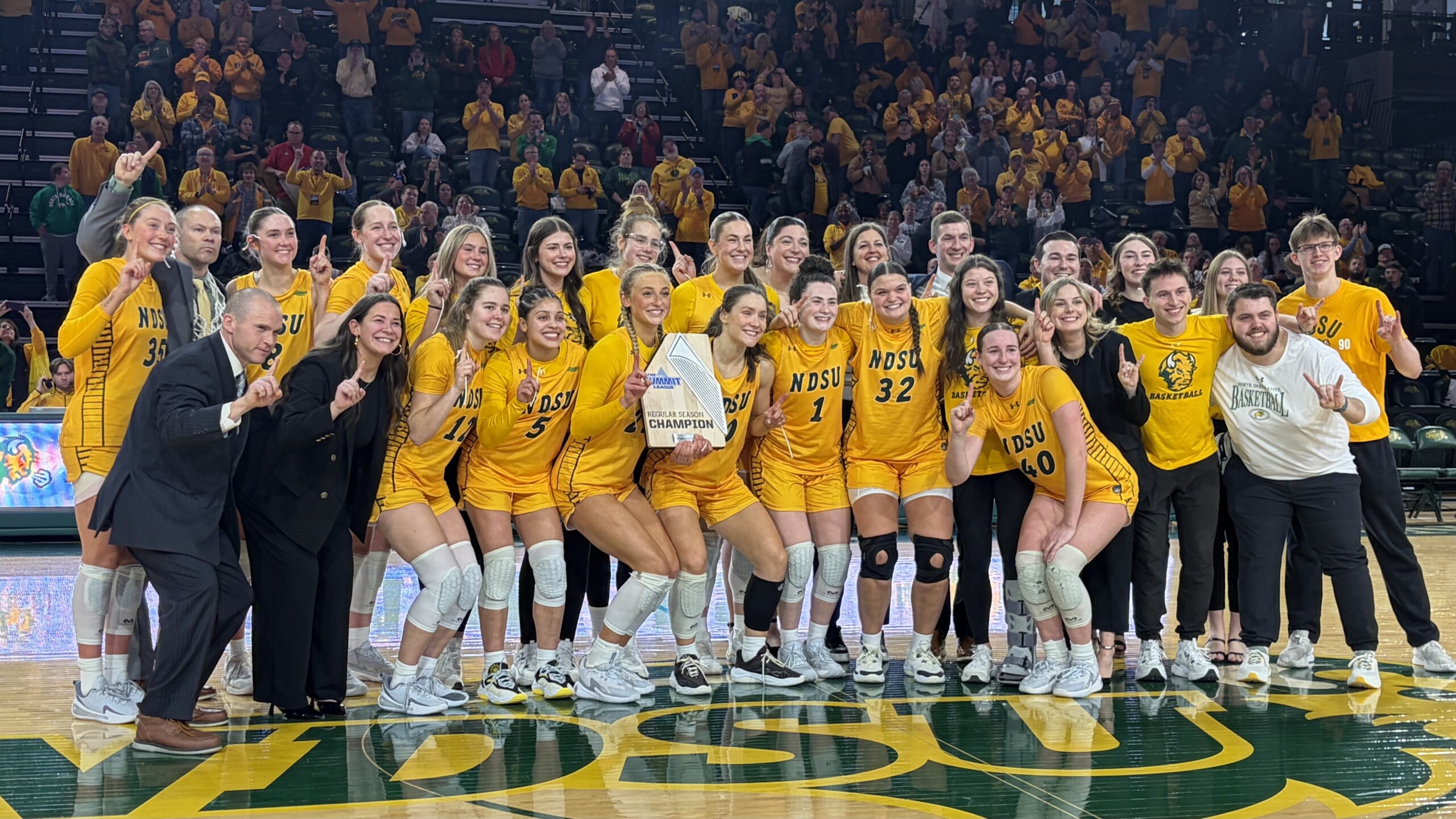 NDSU Women’s Basketball Wins Summit League Regular Season Title for 1st Time in Program History