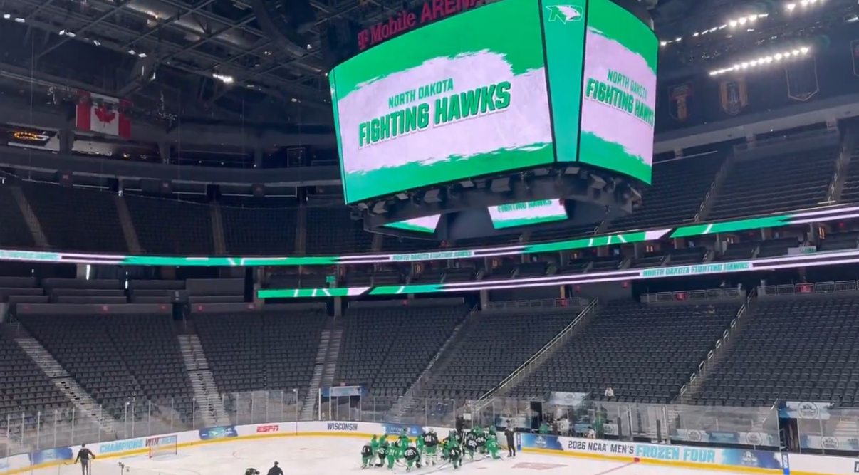 From Dream to Reality: Rivalry Renewed as North Dakota Takes on Wisconsin in Frozen Four